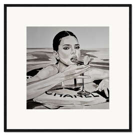 Framed art print Fashion Cocktail