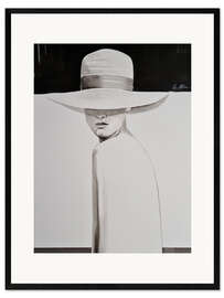 Gerahmter Kunstdruck Winter Blues