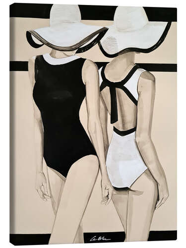 Canvas print Twins