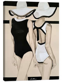 Canvas print Twins - Gilles LeBlu