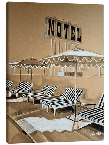 Leinwandbild Motel