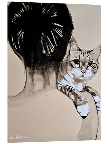 Acrylglasbild Cat-Aholic