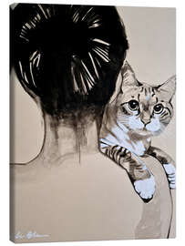 Leinwandbild Cat-Aholic - Gilles LeBlu