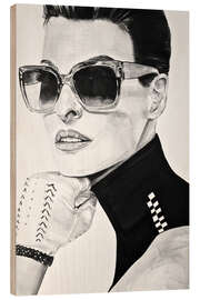 Holzbild Golf Addiction - Gilles LeBlu