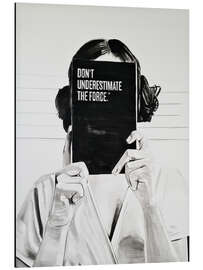 Magnettafel Don't Underestimate the Force