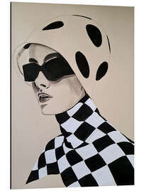 Magnettafel Modesüchtig