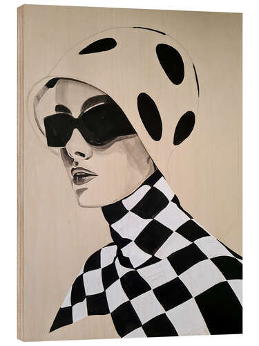 Cuadro de madera Fashion Addict