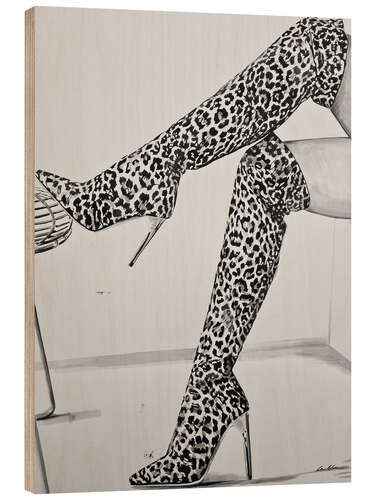 Wood print Unlimited Confidence
