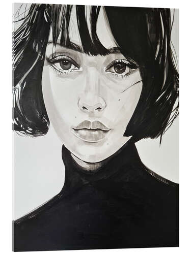 Tableau en verre acrylique Don't cry over Spilled Secrets