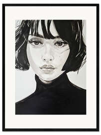 Framed art print Don't cry over Spilled Secrets