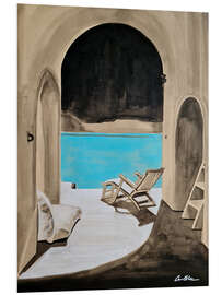 Hartschaumbild Der Feiertagsstuhl