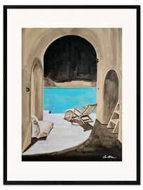 Gerahmter Kunstdruck Der Feiertagsstuhl