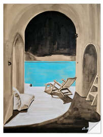 Wandsticker Der Feiertagsstuhl