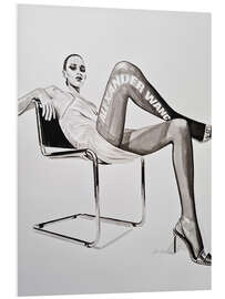 Hartschaumbild Wang Bang