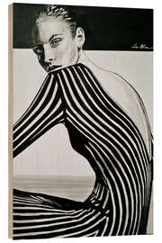 Cuadro de madera Strike a Pose - Gilles LeBlu