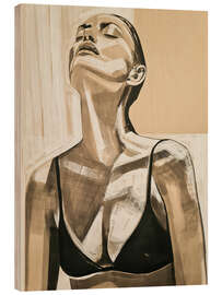 Quadro de madeira Lover of the Sun I