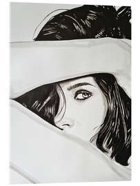 Acrylglasbild Die Wahrheit trifft jeden - Gilles LeBlu