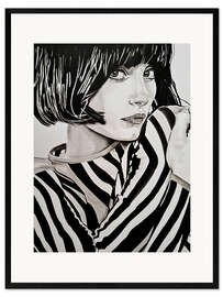 Impression artistique encadrée Maybe next time I'll be Yours and you'll be mine