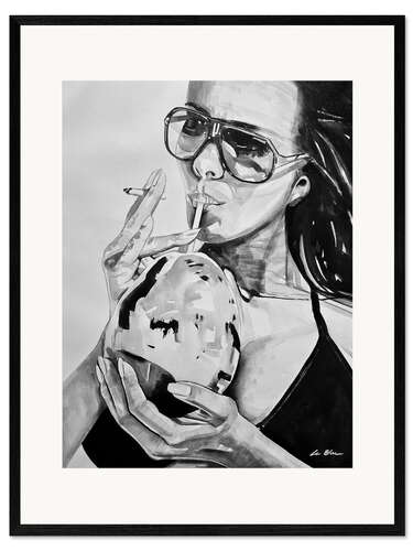 Framed art print Coco Delight
