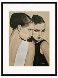 Gerahmter Kunstdruck Duality