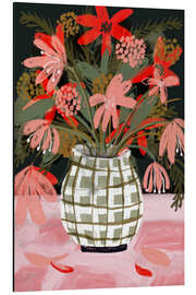 Alubild Karierte Vase Nr. 2 - treechild