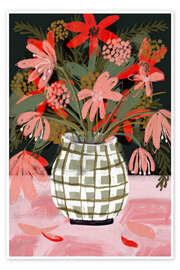 Stampa Plaid Vase No 2 - treechild