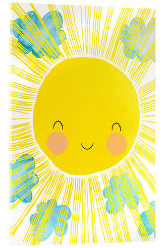 Acrylglas print Matahari, the Sun