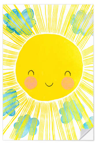 Wandsticker Matahari, die Sonne