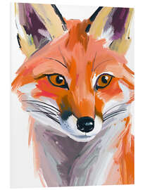 Hartschaumbild Rotfuchs - Ohkimiko