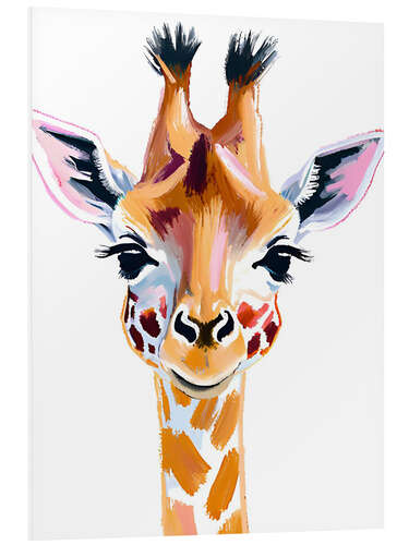 Foam board print Little Giraffe