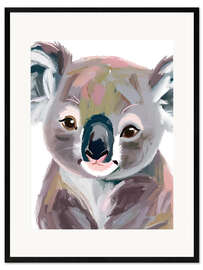 Gerahmter Kunstdruck Kleiner Koala
