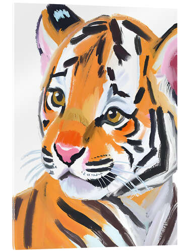 Acrylic print Little Tiger