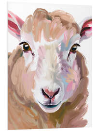 Quadro em PVC Cute sheep