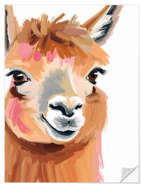 Autocolante decorativo Alpaca - Ohkimiko
