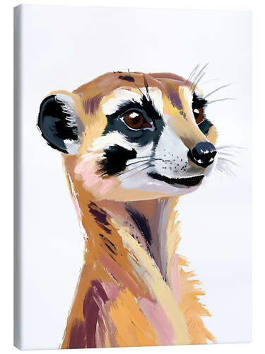 Tableau sur toile Meerkat