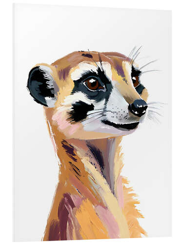 Foam board print Meerkat