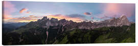 Canvas print Sunrise at Gosaukamm - Dachstein - Dieter Meyrl