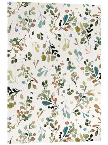 Acrylic print Wild Nature Botanical
