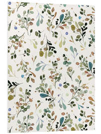 Hartschaumbild Wildnatur Botanisch - Ninola Design