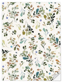 Vinilo para la pared Wild Nature Botanical - Ninola Design