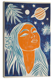 Canvas print Sunny Saturn Lady