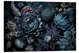 Alubild Renaissance-Vibes, opulente Blumen - Andrea Haase