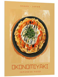 Quadro em PVC Okonomiyaki - Japanese Food - Felipe Hora