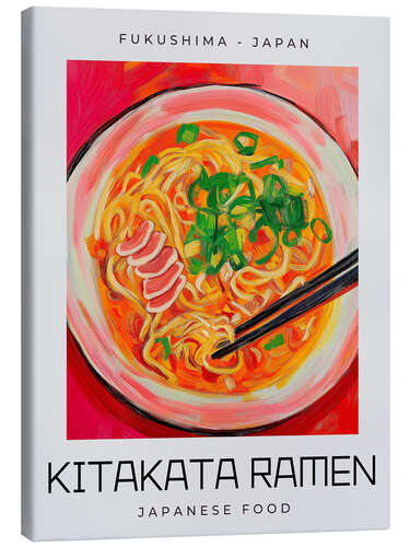 Quadro em tela Kitakata Ramen - Japanese Food