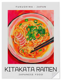 Naklejka na ścianę Kitakata Ramen - Japanese Food