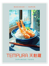 Póster Tempura - Japanese Food