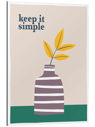 Cuadro de aluminio Keep it simple