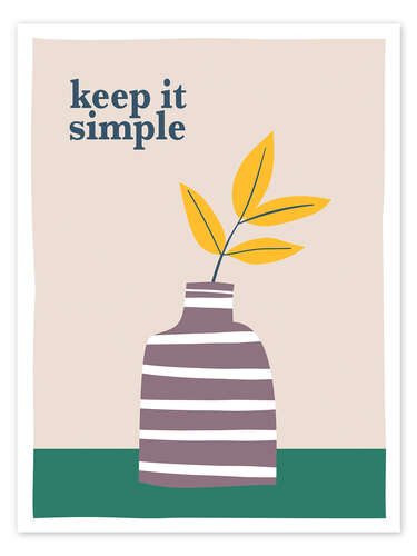 Poster Keep it simple