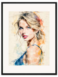 Gerahmter Kunstdruck Taylor Swift - nobelart