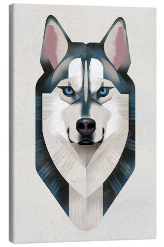 Stampa su tela Siberian Husky